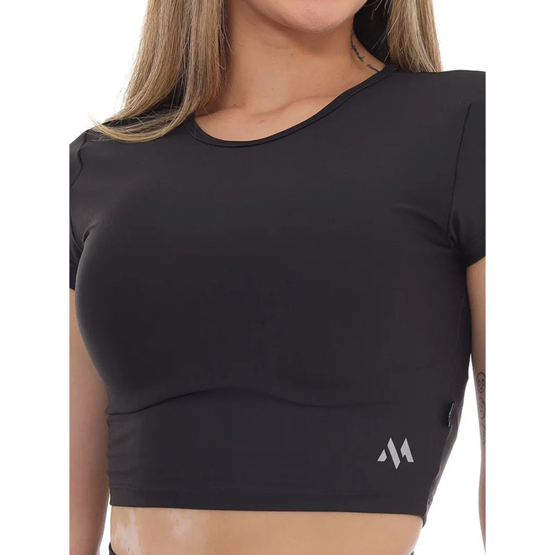 Camiseta Cropped Yoga Bliss